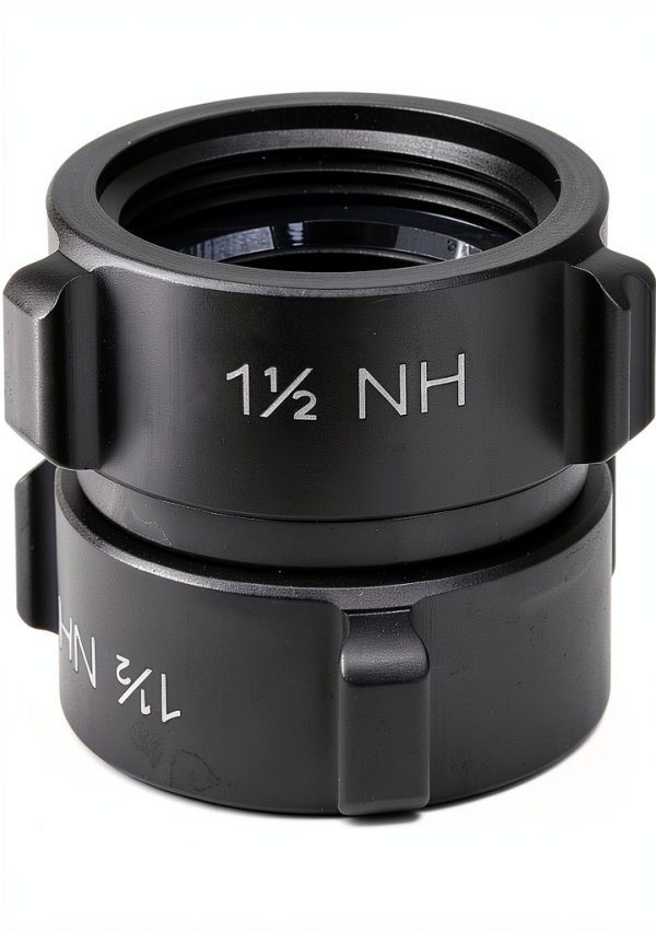 Fire Hose Adapter 1.5 Inch NST Aluminum FireHoseDirect-2