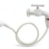 U-BCOO Faucet Spray Hose White Metal Modern Design-6