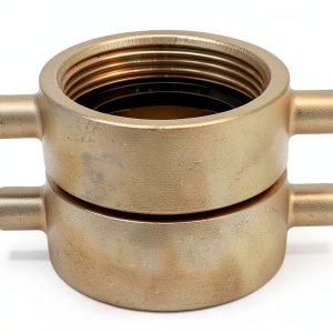 HTBRCVM Brass Double Swivel Fire Hose Fitting 8612011-0