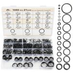 Romeda O Ring Kit 1050 PCS NBR Material Faucet Repair-0