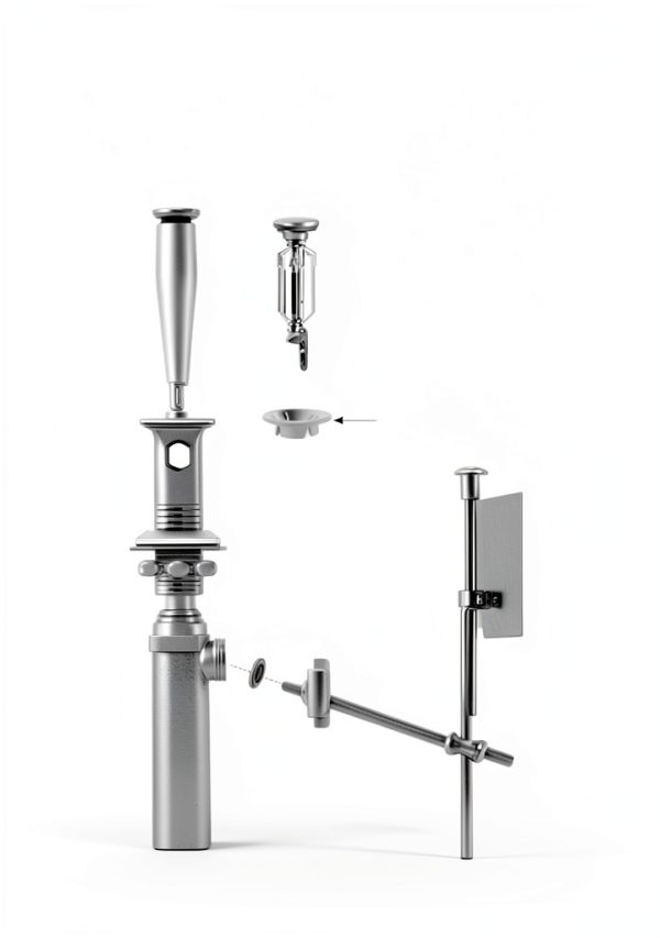 Moen Bathroom Sink Stopper Pivot Rod Brass Replacement Part-2