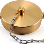 GUQVKI Brass Fire Hose Connection Cap Golden 2.5 NST NH-0