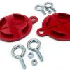 Fire Hose FDC Caps Aluminum Breakaway Design Metal Magery-4