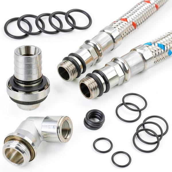 Romeda O Ring Kit 1050 PCS NBR Material Faucet Repair-5