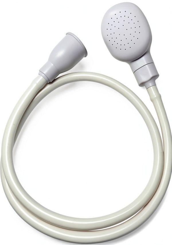 U-BCOO Faucet Spray Hose White Metal Modern Design-7