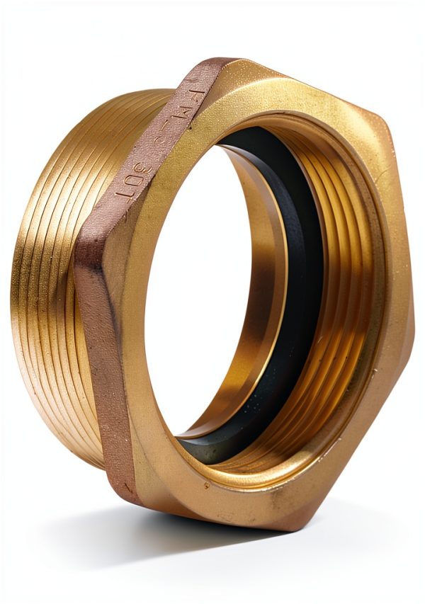 Brass Hose Fitting Hex Nipple Dixon Valve Industrial Use-0