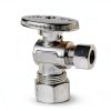 EFIELD Angle Stop Valves Brass Chrome Compression Plumbing-1