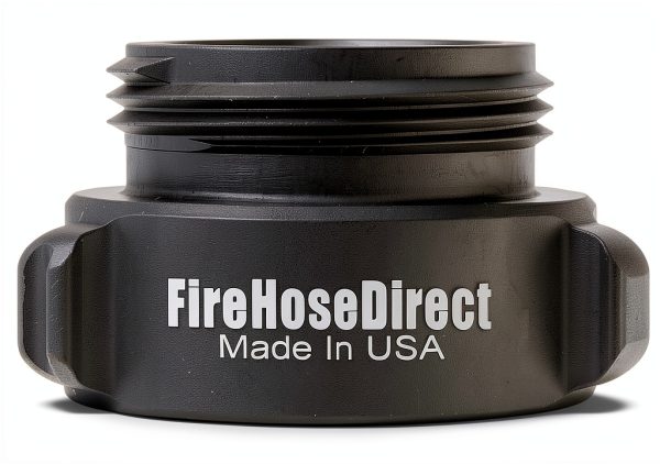Fire Hose Adapter 1 Inch NPT Aluminum FireHoseDirect-6