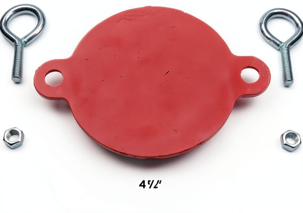 Aluminum Fire Hose Cap Red NST Thread Fire Department-1