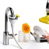 U-BCOO Faucet Spray Hose White Metal Modern Design-3