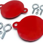 Fire Hose FDC Caps Aluminum Breakaway Design Metal Magery-0