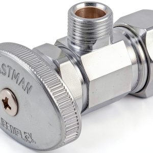 Eastman Multi Turn Stop Valve Brass Chrome Plated 48290LF-0