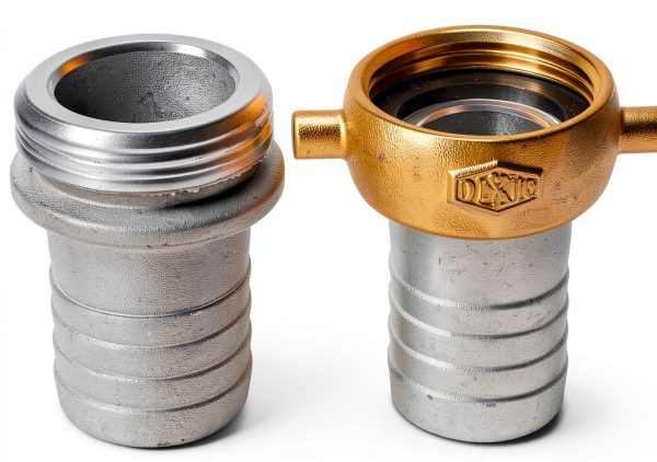 Fire Hose Coupling 1.5 Inch Aluminum Brass FireHoseDirect-0