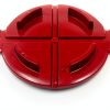 Fire Hose FDC Caps Aluminum Breakaway Design Metal Magery-2
