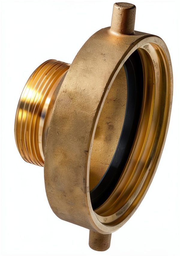 Dixon Brass Hydrant Adapter Pin Lug Fire Hose Fitting-0