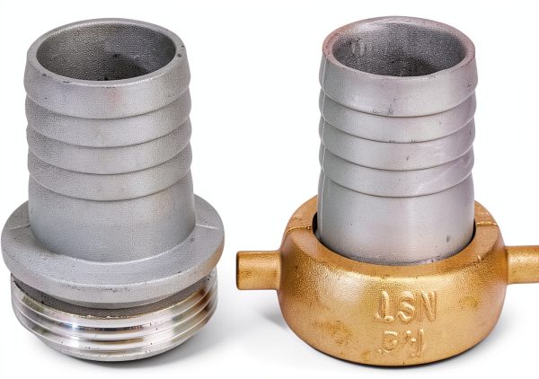 Fire Hose Coupling 1.5 Inch Aluminum Brass FireHoseDirect-1